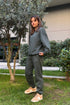 OVER THE CLOUDS GRİ JOGGER SWEATPANT - Sweatpantler - BIRDIEJAY